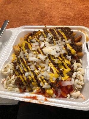 Cheeseburger plate