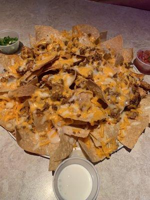 Chicken nachos