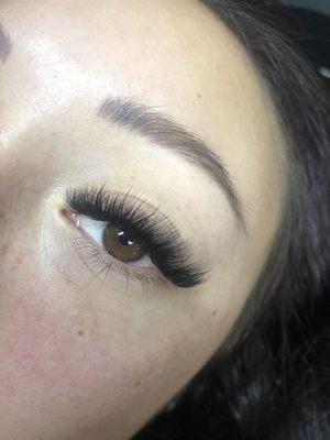 Volume by lash artist Sabrina.