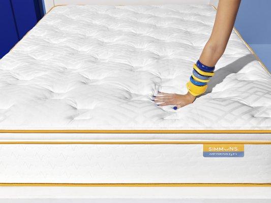 Choose from a wide variety of brand name mattresses in soft, medium and firm.  Choose ice fiber, memory foam or an innerspring mattress.