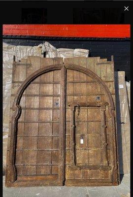 Majestic antique Indian doorway