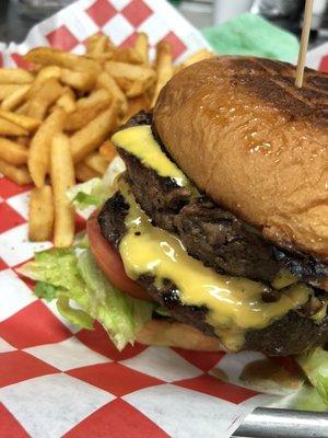 Try the 1lb. Monster burger!