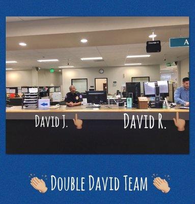 Awesome service from the Double David Team! Thanks, guys!