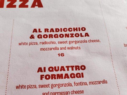 pizza description