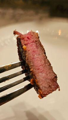 medium grilled Rib Eye