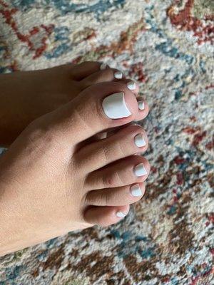 Gel pedicure