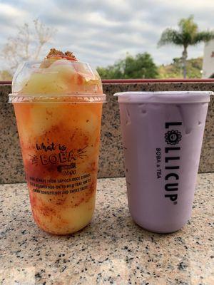 Mangonada Taro Milk Tea