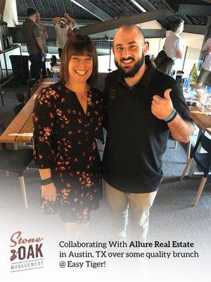 We collaborated with Allure Real Estate this past week to learn how we can work together to provide our clients with top-tier service!