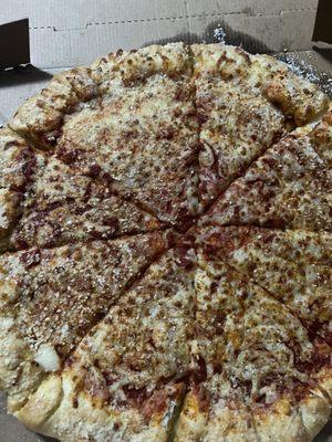 Stuffed Crazy Crust Cheese