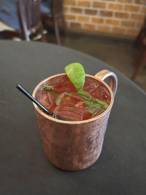 Strawberry mule