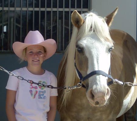 One of our great lesson horses...Roxy