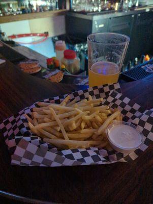 Fries and mind haze ipa