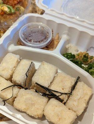 Agedashi tofu takeout