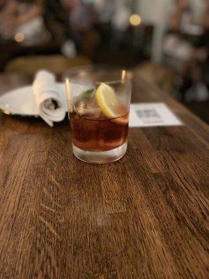 Plum Negroni