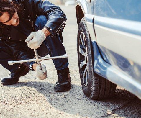 Mobile Tire Change Services In Marietta