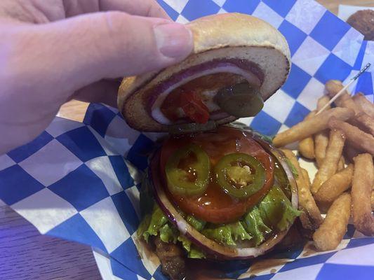 Backwoods BBQ Burger