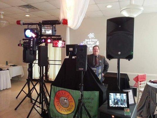 DJ Sean Ultimate Entertaining at a bridal show