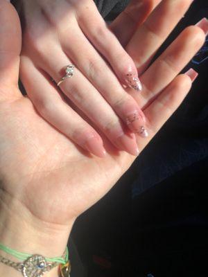 My sisters nails