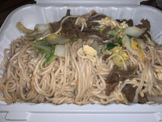 Beef noodles