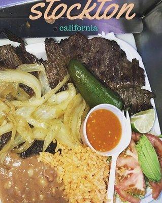 Arrachera plate