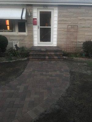 Porch & Sidewalk