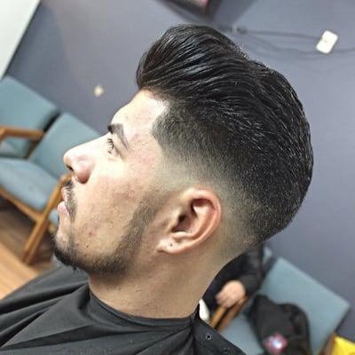 Cut & styled low skin fade