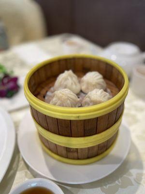 Shanghai pork soup dumplings