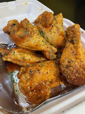 Lemon Buffalo 5 wings