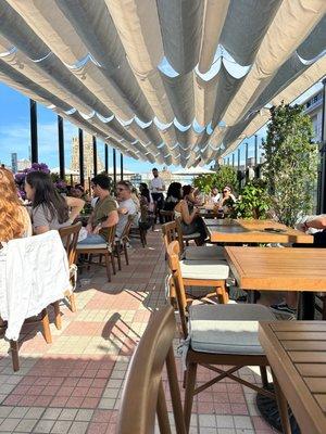 Rooftop tables