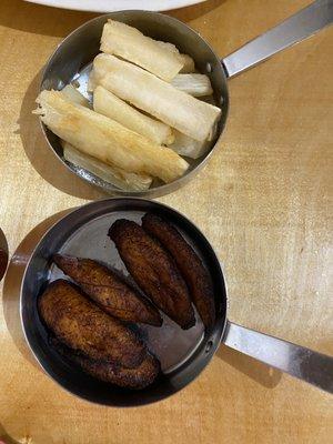 Yuca and plaintain