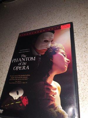 Phantom of the Opera DVD