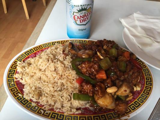 kung pao chicken lunch special