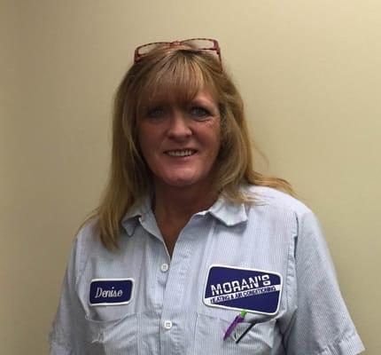 Denise has been with Moran's for over 16 years, in both service & installtion.