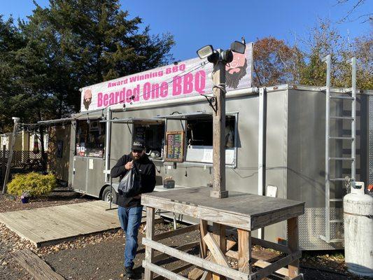 Permanent food truck.