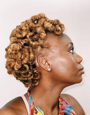 Loc Color , Twist and Style