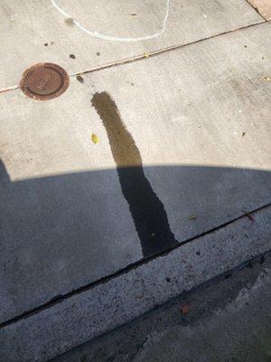 More oil leaking