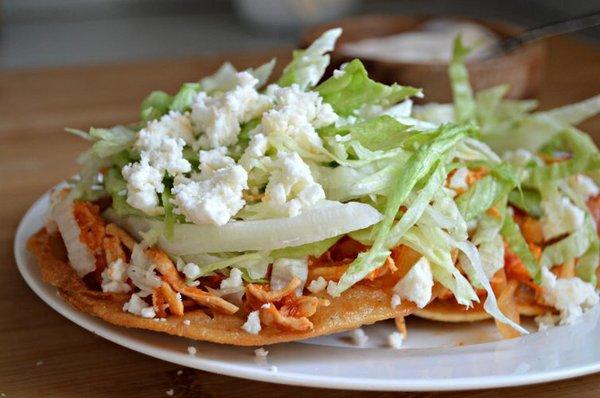 Tostadas de tinga