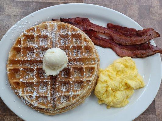 Waffle platter