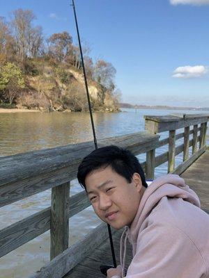 View of Freestone Point from Fishing Pier.