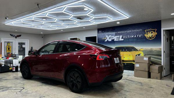 Paint Protection Film Ceramic Coating and Window Tinting in Orlando FOR TESLA