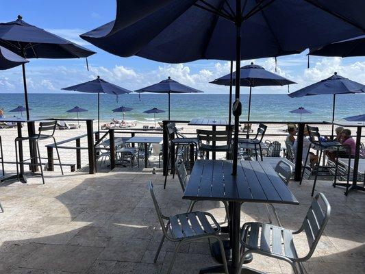 View from the bar at Sandbar Grill. Fort Lauderdale, FL.