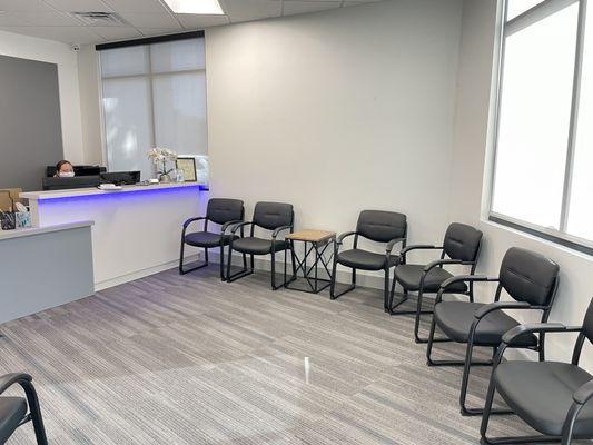 Patient waiting room at southern Nevada family medicine