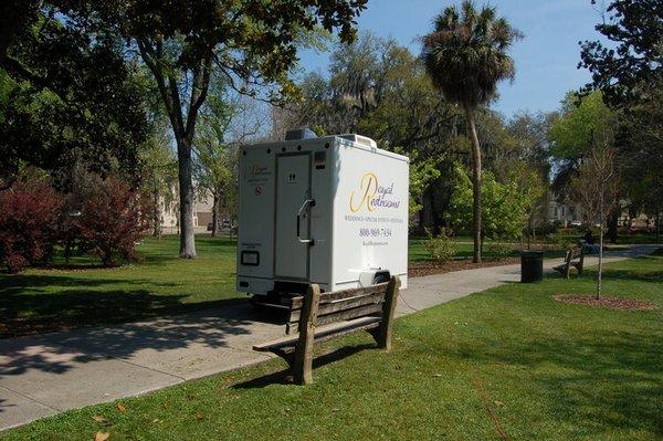 Single Stall Restroom Trailer