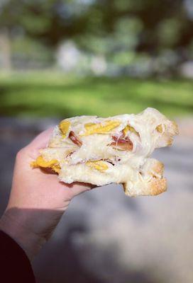 Their delicious Breakfast Grilled Crack sandwich - it's SO GOOD!