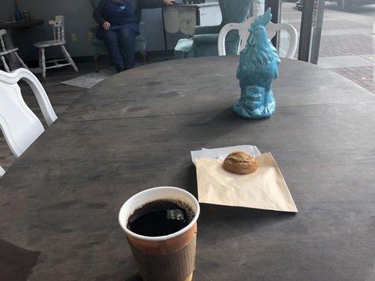 Coffee And Vegan Pumpkin Cookie