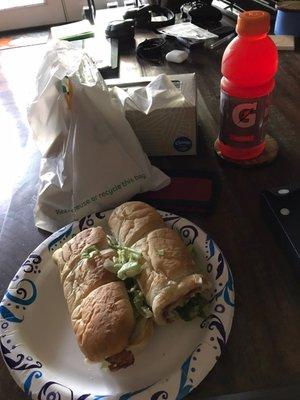 Footlong and Gatorade