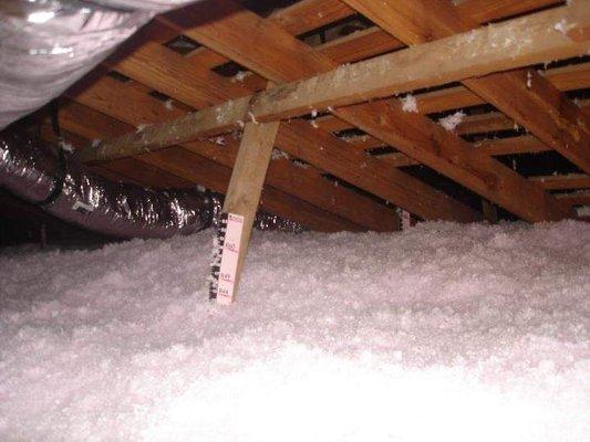 We offer blown-in insulation to help keep your house cooler for cheaper!