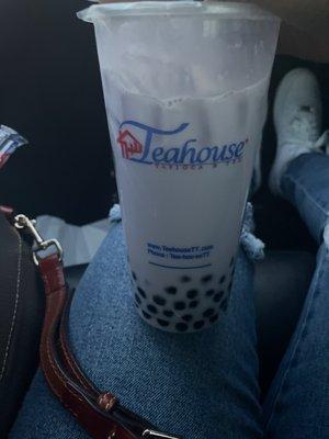 Taro Milk Tea/Extra Boba