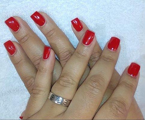 Perfect red gel