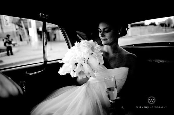 Wedding in 1964 Rolls Royce April 2008